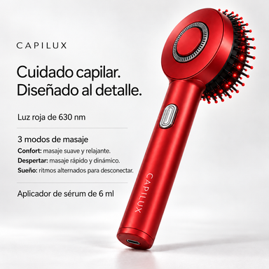 Capilux™ hoofdhuidmassager met rood licht