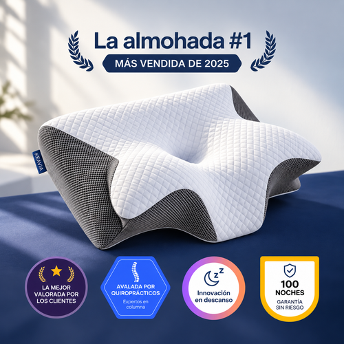 Pack 3 almohadas cervicales Ergolux