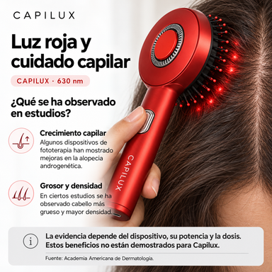 Capilux™ hoofdhuidmassager met rood licht